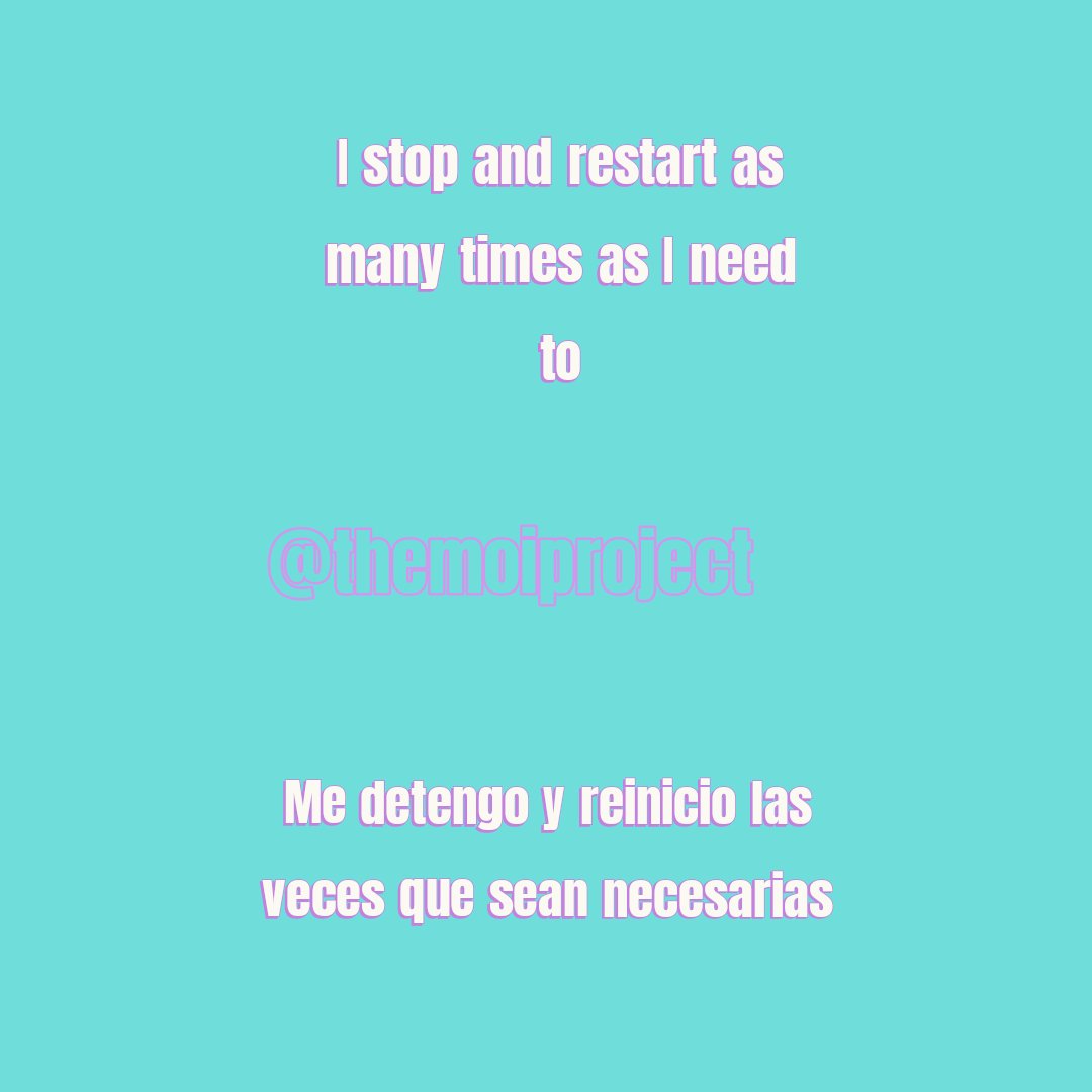 themoiproject's tweet photo. Mantra of the day / Mantra del día  #themoiproject https://t.co/JQRKggtDoU