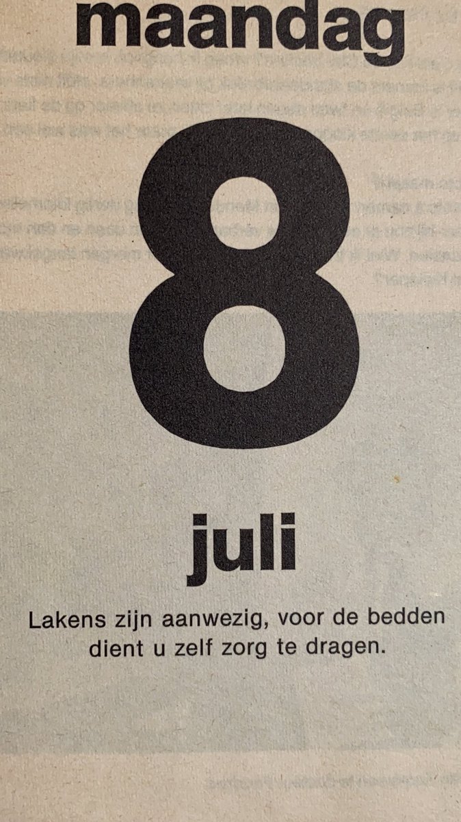 Even pret op deze maandagochtend