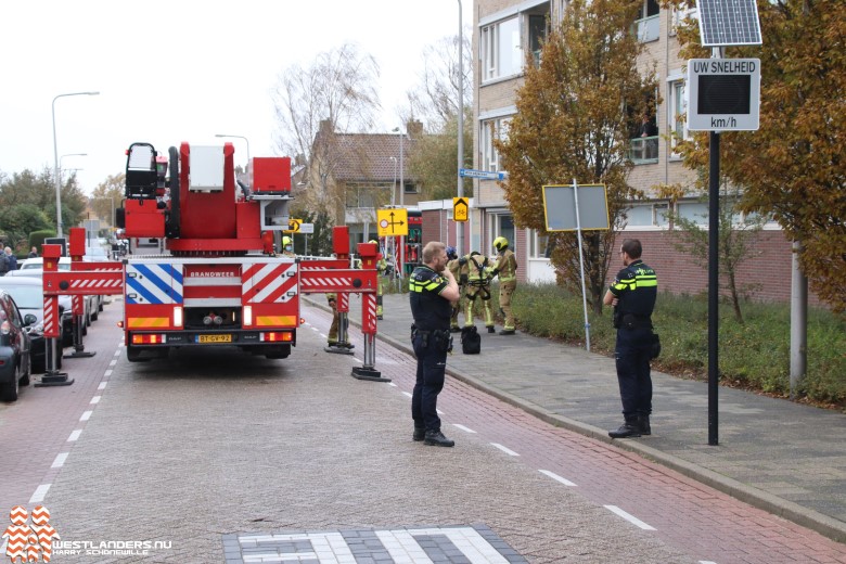 Brandweer inzet na val uit bed..