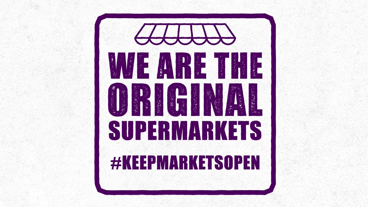 We are the original Super Markets!
We demand that the Government give markets parity with supermarkets in terms of the supply of all goods during this period. Markets should be allowed to remain fully open. 👉 bit.ly/3kVhdco #MyMarket #KeepMarketsOpen #SignandShare