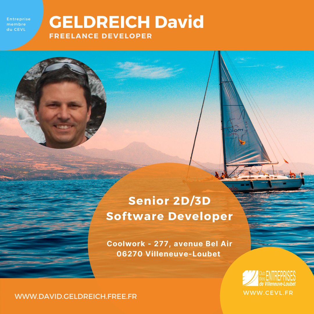 CEVL06270's tweet photo. Le @CEVL06270 vous présente David GELDREICH, développeur #freelance #MembreduCEVL. Spécialisé dans l'#infographie, #3D, le traitement numérique et le #parallelprocessing.
Plus d'informations : https://t.co/15z3kMqORY
#CEVL @_r2d3_ https://t.co/RvsVILxYAk