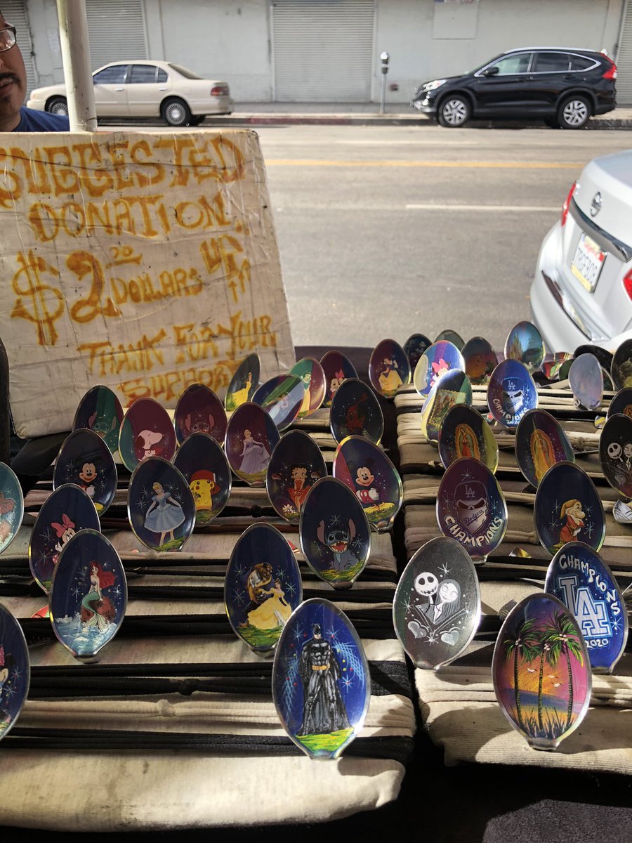 dhillsposable's tweet photo. Discovered this talented man on the streets of LA (south Los Angeles st and Winston st) today. If you ever see him around, show him some love by supporting his work! https://t.co/4pkX4tvEsx