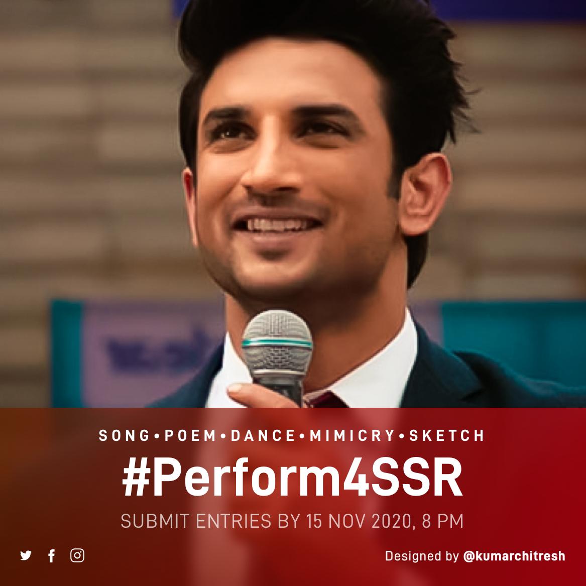 shrutimdoc's tweet photo. Creativity is a wild mind and a disciplined eye.Participate for Sushant! #Perform4SSR @shwetasinghkirt @vikirti @mayureshkrishna @mahua71 @ContactRiki @imshilparajput @SocioTechnocrat @rubyruprai @saketjaiswal_sj @Soumyadipta @nilotpalm3 @KEET_PFERD @iRaviTiwari @iujjawaltrivedi https://t.co/yEjZO2HjHX