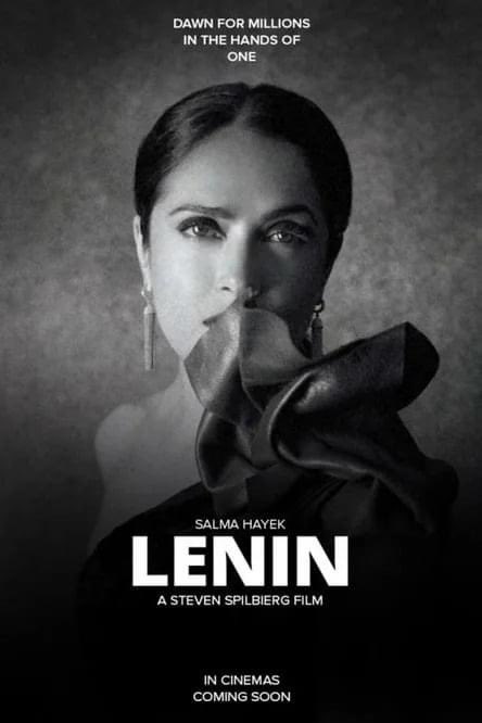 _marsi's tweet photo. Стивен Спилберг приступил к съемкам фильма о Ленине.
В роли Ленина - Леонардо ди Каприо. 
Крупская - Скарлетт Йоханнсон.
Инесса Арманд - Сальма Хайек.
Троцкий - Дэниэл Рэдклифф
Свердлов - Роберт Дауни-мл.

И как ни странно - ни одного чёрного https://t.co/TFn9HKKnDM
