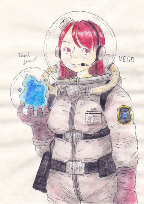 宇宙服のtwitterイラスト検索結果 古い順
