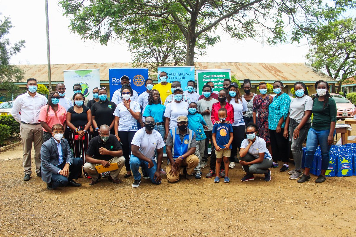 BascoPaints's tweet photo. It doesn't take much to be there for those who need us the most. Last weekend, we partnered with Rotary Club of Hurlingham and Ecosave Africa for the renovation of St. Dominic’s Primary School in Mwiki- Nairobi.
#BascoCSR https://t.co/jA0c0zw9LD