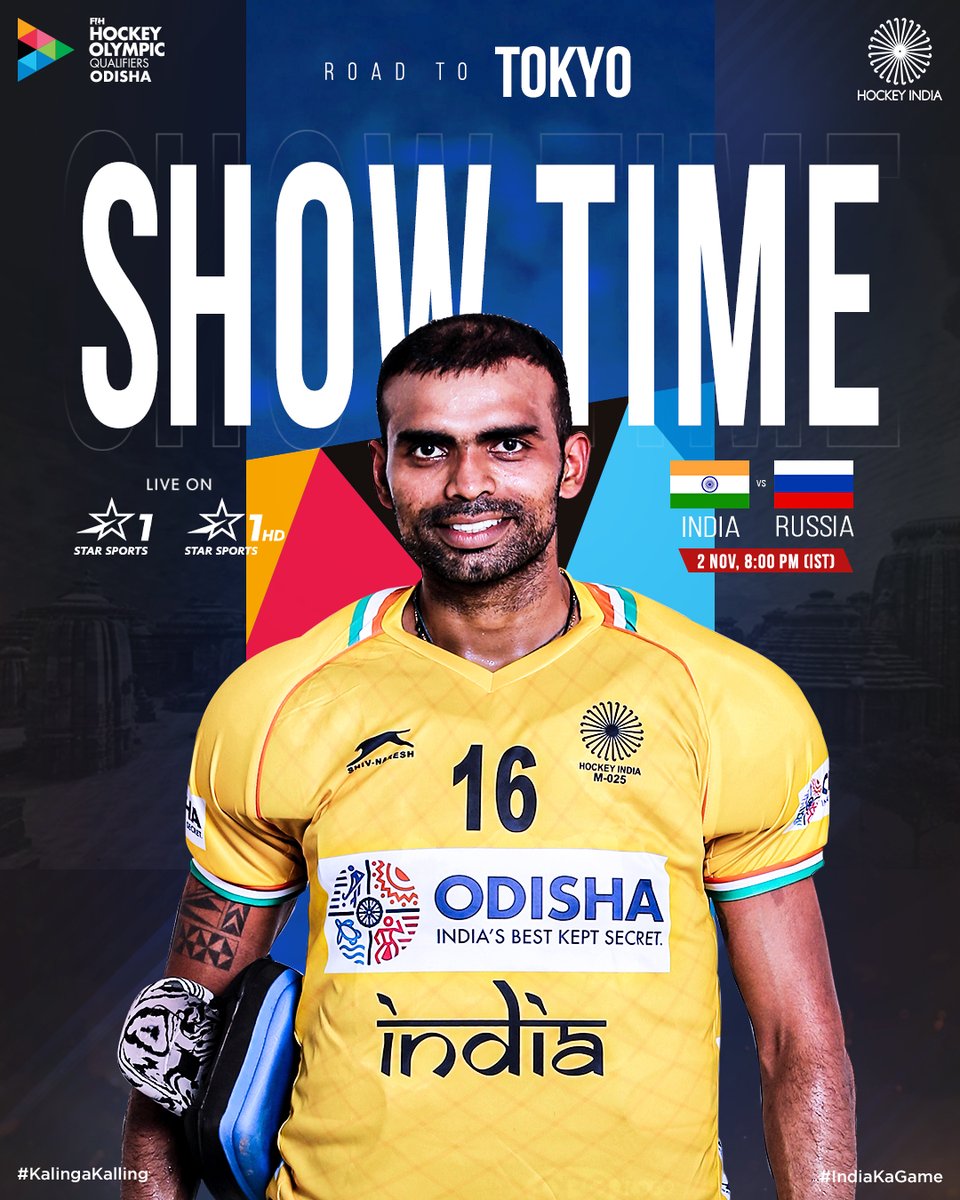 TheHockeyIndia's tweet photo. After #TeamIndiaโs successful run in the first leg, it was time for the second and final leg of the #FIHHockeyOlympicQualifiersOdisha!
#IndiaKaGame #INDvRUS #RoadToTokyo #Tokyo2020 #KalingaKalling #GiftOfHockey https://t.co/wxnUrQAopl
