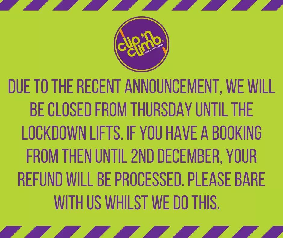 *ALL REFUNDS HAVE BEEN ISSUED*

If you have a booking between the dates of 6/11 and 2/12 then we will be refunding you shortly. Please allow some time for us to process them this week. For bookings on Thursday (5/11) we will post when we know more information.