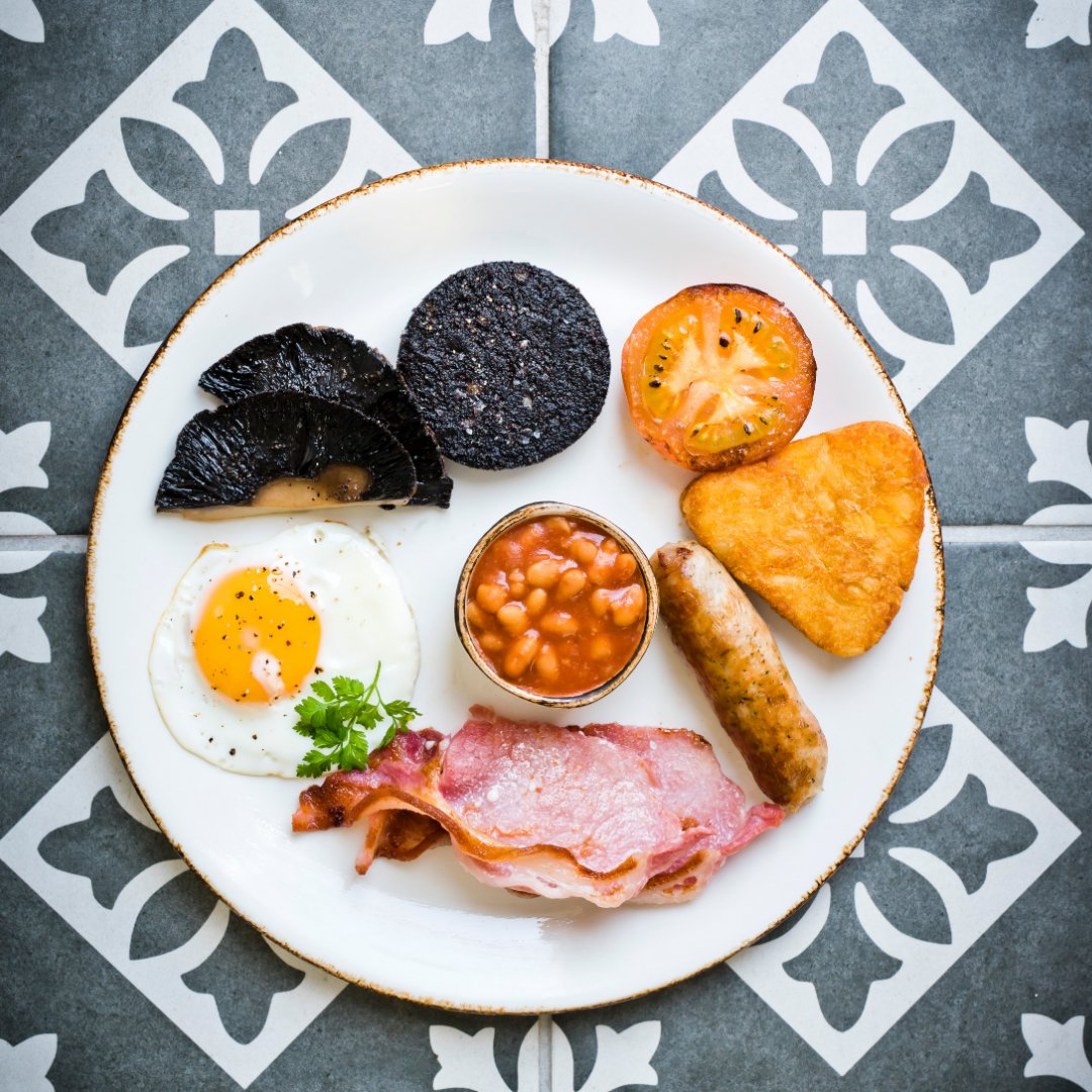 Set yourself up for a smashing week with a full English and coffee from <a href="/SalfordRoasters/">Salford Roasters</a> 

Breakfast available daily from 7-10.30am 

#Mondaymotivation