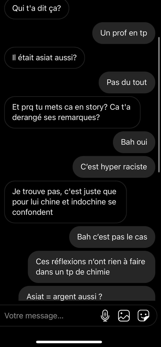 melodyelric's tweet photo. Est-ce que vous trouvez le racisme anti-asiatique complètement banalisé ? https://t.co/YSzACGf7n5