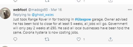 4/ Firstly, which hospital does Madogs93 work in? There's only two 1600 + 'bedders' in the UK; Manchester & Glasgow. Madogs claims to work in Scotland, which narrows it down. It must be Queen Elizabeth University Hospital in Glasgow. Also Madogs93 had said she works in Scotland