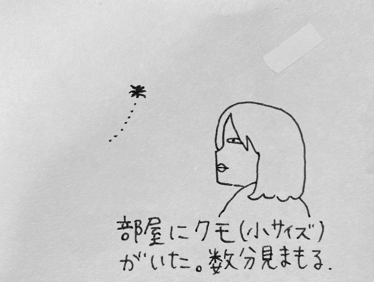 緊急事態宣言時、日常に変わりばえがなさすぎて部屋に出現する虫のネタが多い 