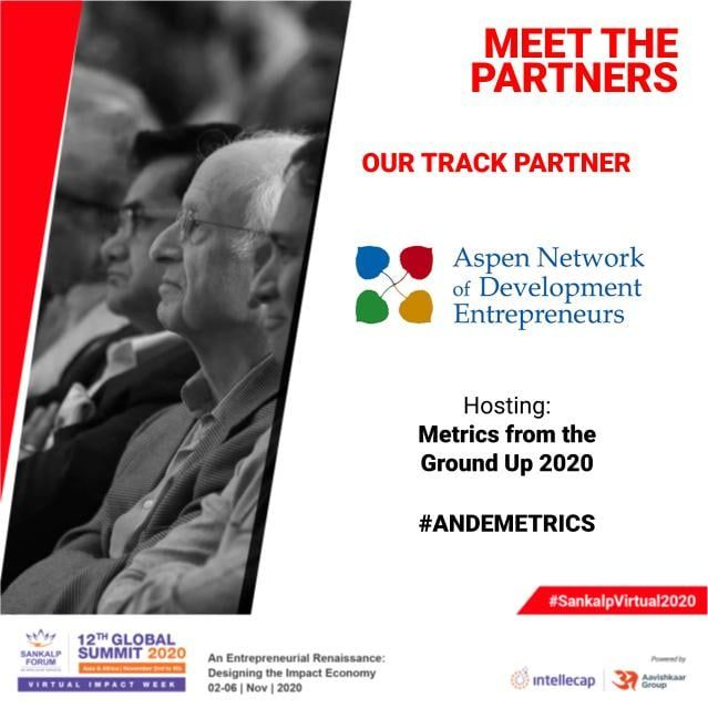 ANDEsouthasia's tweet photo. Much-awaited #SankalpVirtual2020 is live! Participate in insightful sessions & network with fellow impact sector professionals at this year's global summit. We are excited to welcome you to #ANDEMetrics which kicks off tomorrow!
#impinv #unpackingimpact #impactmeasurement https://t.co/J8Zx4eZQ3O