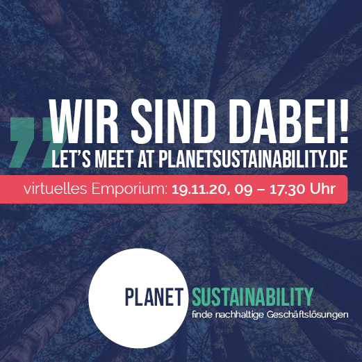 Wir freuen uns am 19.11.2020 auf #planetsustainability dabei zu sein! 

Durch gezieltes Matchmaking werden hier #Innovatoren mit etablierten #Startups mit nachhaltigen B2B-Lösungen zusammengebracht. Sichere Dir jetzt ein Ticket unter: planetsustainability.eventbrite.de/?aff=interpanel