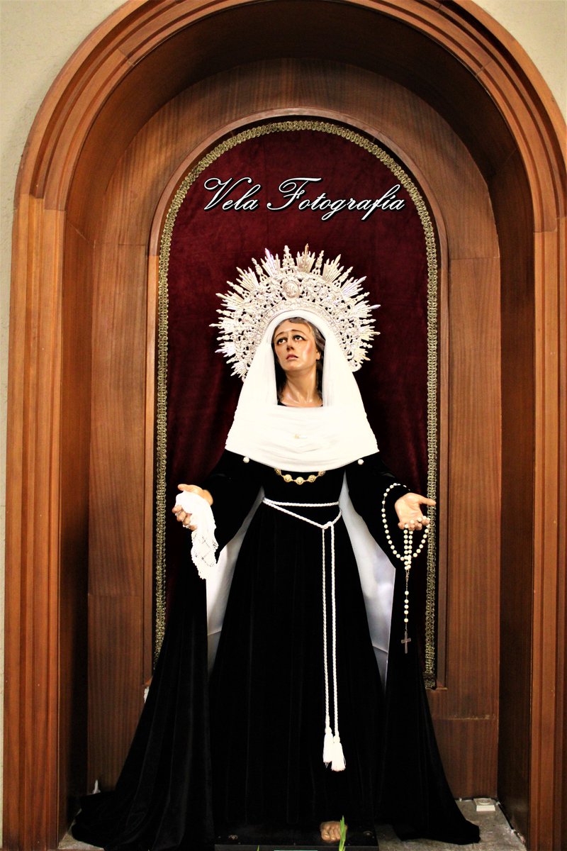 //NOTICIA//
 Nuestra sagrada y venerable titular María Santísima del Calvario ha sido ataviada para el més de los fieles difuntos.  

#calvarioelche
#reinadelmartessanto 
#Elche
#SemanaSanta