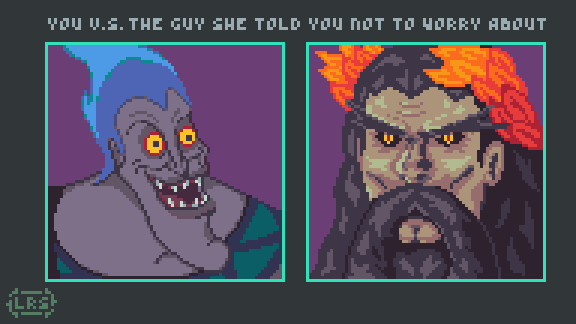 LoonRealmStudio's tweet photo. #pixel_dailies
Theme: #Hades

#Disney Hades vs #HadesGame Hades meme. XD

@Pixel_Dailies | #pixelart | #PHixelart | #artPH | #aseprite https://t.co/GLx0ovnprg