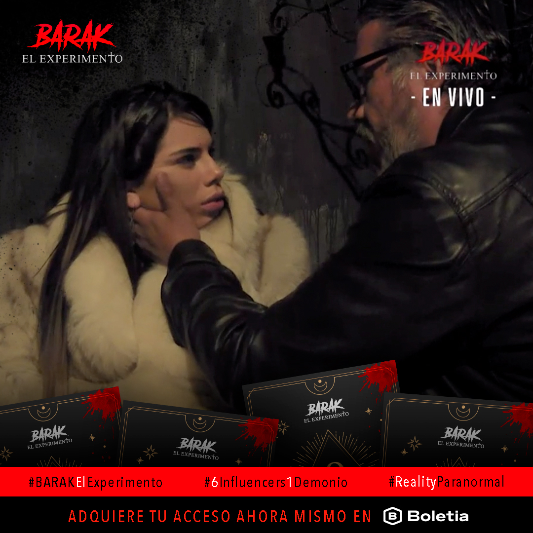 BarakExperiment's tweet photo. Finaliza el décimo día de este #RealityParanormal #6Influencers1Demonio. Posesiones, lágrimas, apariciones, gritos, risas, emociones a flor de piel y mucho más.

¡Muchas gracias a todos ustedes!

#BaraklEl  y su cabaña mística cierran sus puertas, por el momento.👹 ¡Nos vemos!😈 https://t.co/S0mHeryB0r