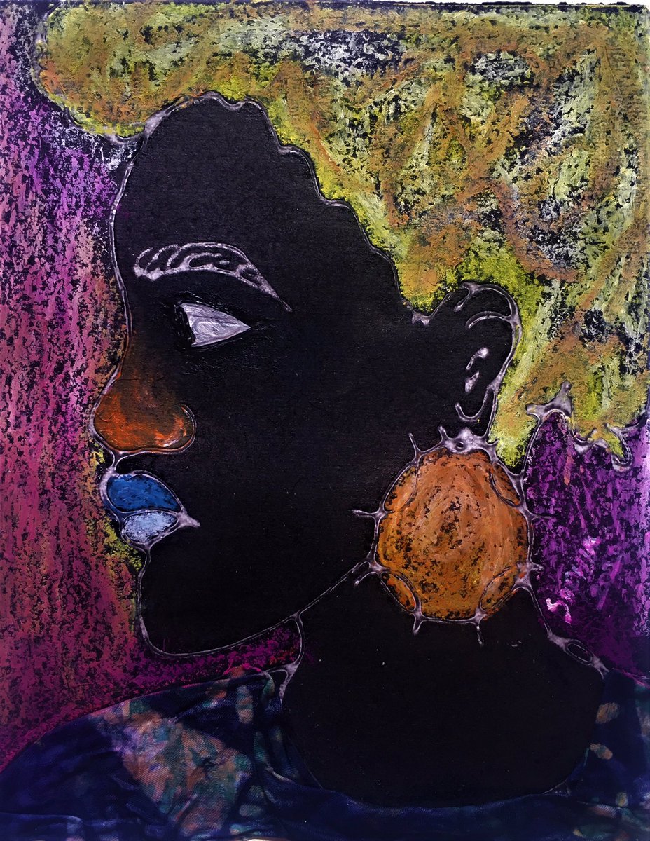 sophia_omonart's tweet photo. “The path I have chosen” (fearless series) 2020

#igbinoviaomonsophia #nigerianart #african #africanart #art #painting #robertsprojects #blackart #bricklanegalleryopencall #female #artoftheday #comtemporaryart #modernart #ArtistOnTwitter https://t.co/M4GSCKFcTA