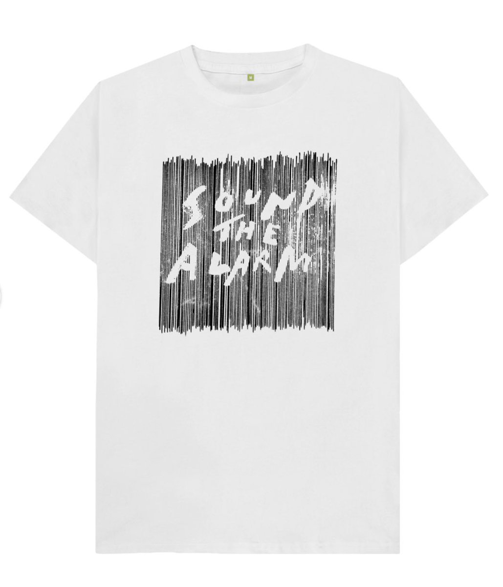 We are more determined than ever to support our community where we can during a second lockdown. @studiospilsbury leading the rallying cry. #soobtees #wearsoob #lockdownhighlights #teesforgood shirtsoffourbacks.co.uk/product/sound-…