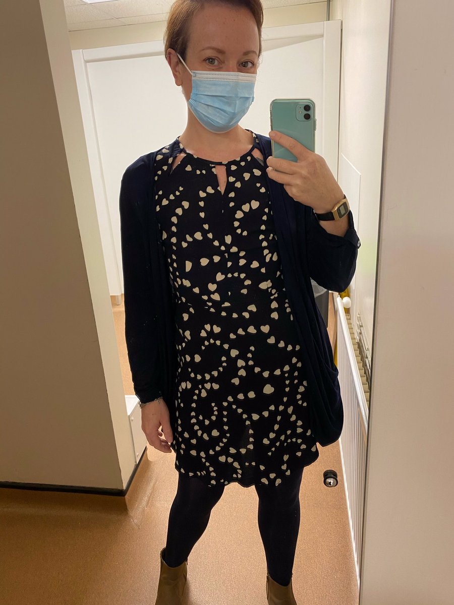 tea dress with tights