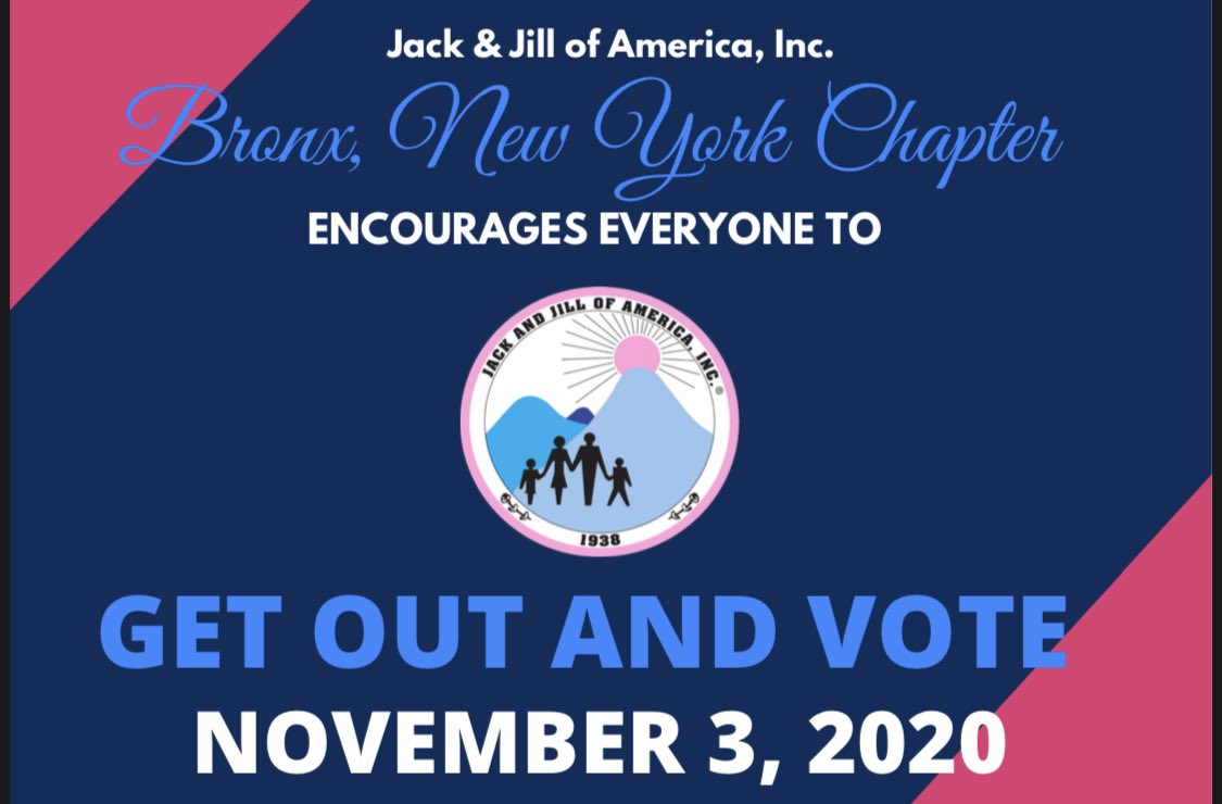 #jjvotes. #jackandjillinc   #vote2020 #bxjackandjill #jjeasternregion