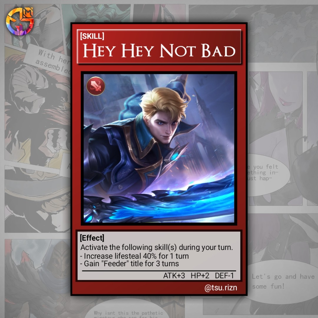 Mobile Legends Bang Bang Mlbb Hero Card 1 Let S Play The Card Game Mgl Designer Tsu Rizn Mobilelegendsbangbang Mgl Mlbbmgl Mobile Legends Bang Bang Mlbb Hero Card 1 Let S Play The Card Game Mgl Designer Tsu Rizn Mobilelegendsbangbang Mgl Mlbbmgl