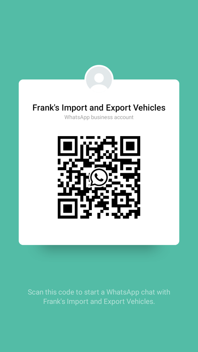 17v2Cinema's tweet photo. Message Frank's Import and Export Vehicles on WhatsApp. https://t.co/eFcocD8Bej https://t.co/CH4X3jfClD