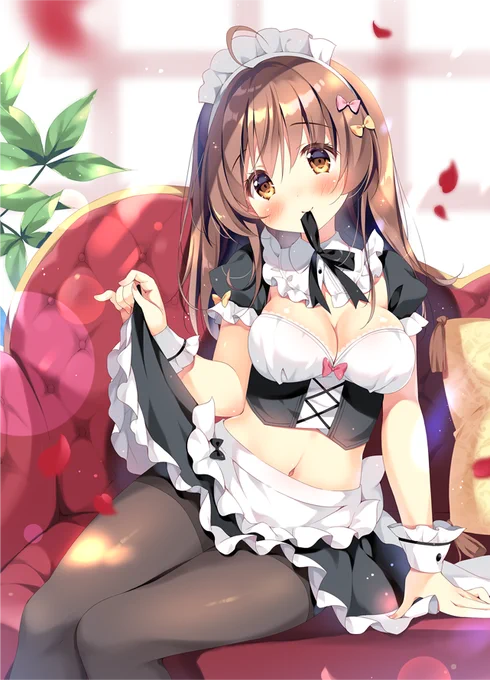 タイツメイド?
#タイツの日 