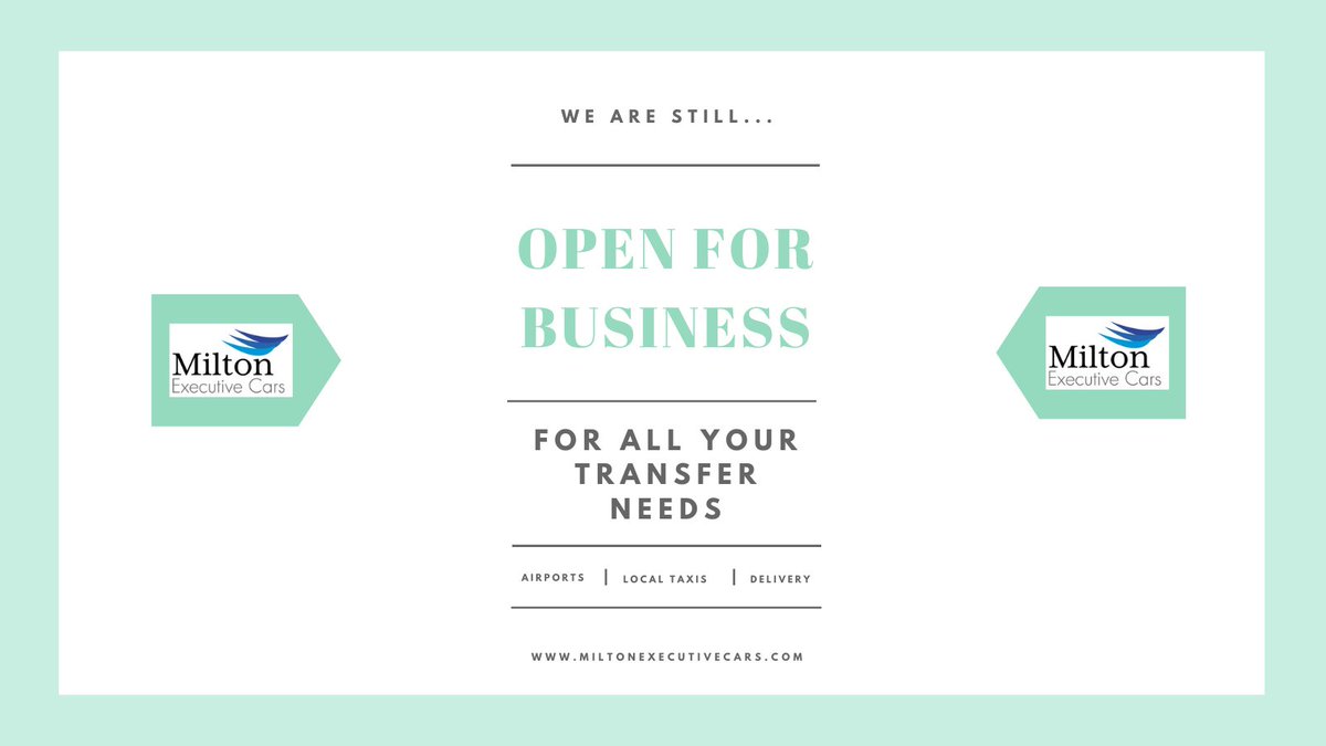 MiltonExecutiveCars tweet media