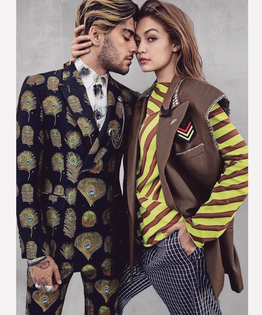 Gigi had a photoshoot with Zayn and her brother Anwar in 2017 for US Vogue. With the photoshoot there was in interview which still exists, but was rewriten after the backlash. They both talked about sharing clothes with each other, to which Vogue called them genderfluid.