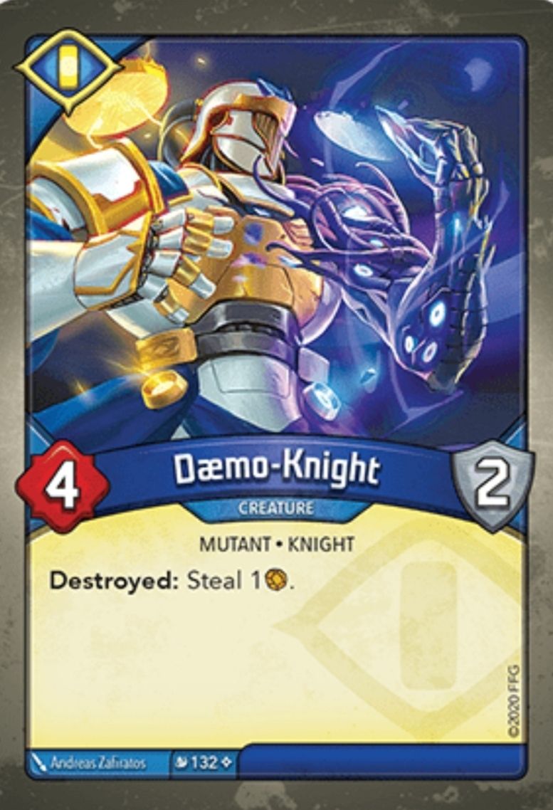 Quyznaro's tweet photo. Buenos días Crisol. Un caballero con capacidad de robo? Perú que locura es esta! #Keyforge #CardoftheDay #KeyforgeMassMutation #Sanctum @ckmspain @FFGames @FFGames_ES @Asmodee_Spain https://t.co/V7xYa93Ve0