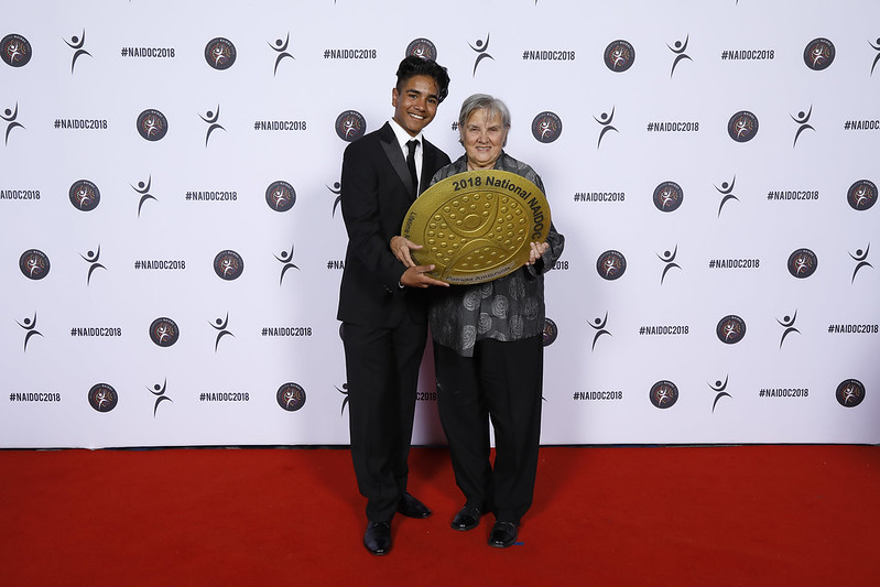Congratulations to Alyawarre woman and Indigenous health advocate Patricia Anderson AO in tonight being named ACT's Senior Australian of the Year. In 2018 she was presented with the #NAIDOC Lifetime Achievement Award. 👏🏾👏🏾👏🏾<a href="/LowitjaInstitut/">Lowitja Institute</a>