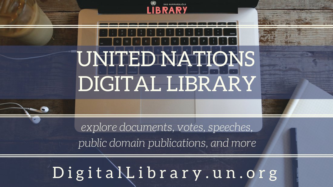 EUILib's tweet image. #DatabasesAZ #eResources 

Catalogue of United Nations (UN) documents and publications indexed by the UN Dag Hammarskjöld Library and the Library of the UN Office at Geneva. It provides one global point of access to UN information – current and historical. tiny.cc/UNdl