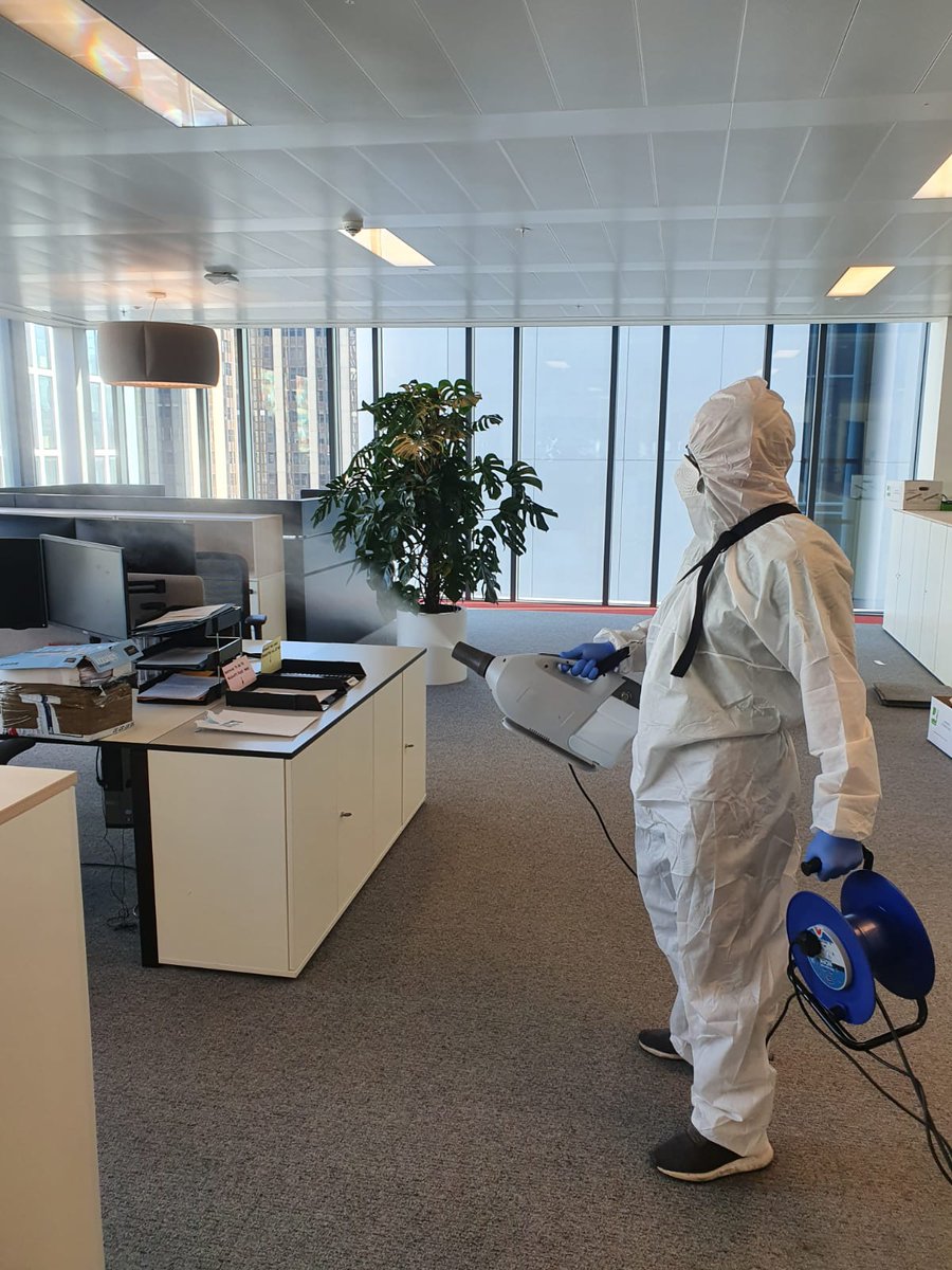 AandRcleaning's tweet image. With the fire break lock down soon coming to an end, businesses will be looking to re-open and welcome staff back to work. 

To give your staff peace of mind when they come into work on Monday morning invest in bio-misting services. 

To learn more call 01656 713950
#biomisting