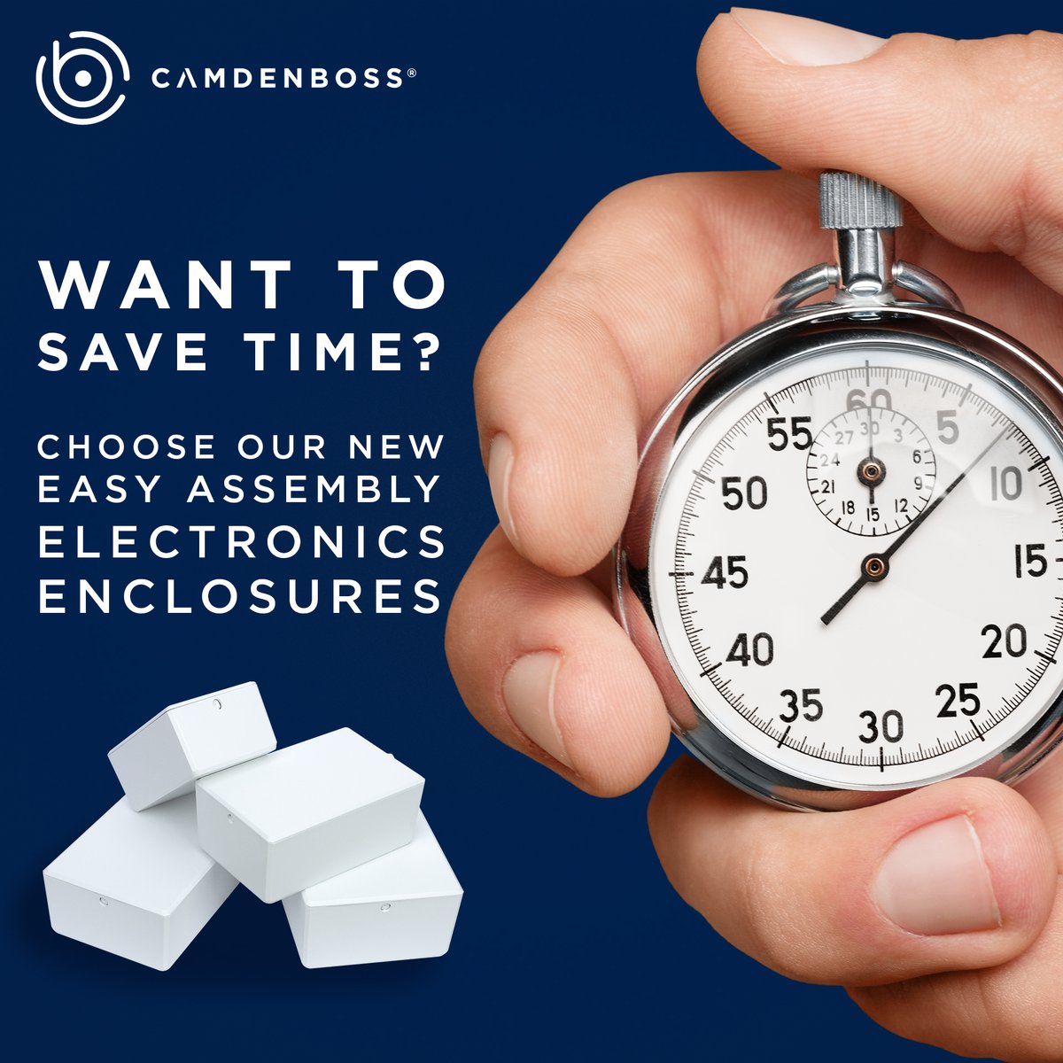 CamdenBoss's tweet photo. TODAY IS THE DAY!
Introducing...
Our NEW Easy Assembly Electronics Enclosure Range!
The time saving enclosure you've been searching for!
Click here to find out more... https://t.co/Zf0poRMyWT
#UKmanufactured #Enclosures #electronicsenclosures #PCB #UKmfg #edgetoedge #oem https://t.co/wKs0JczPIG
