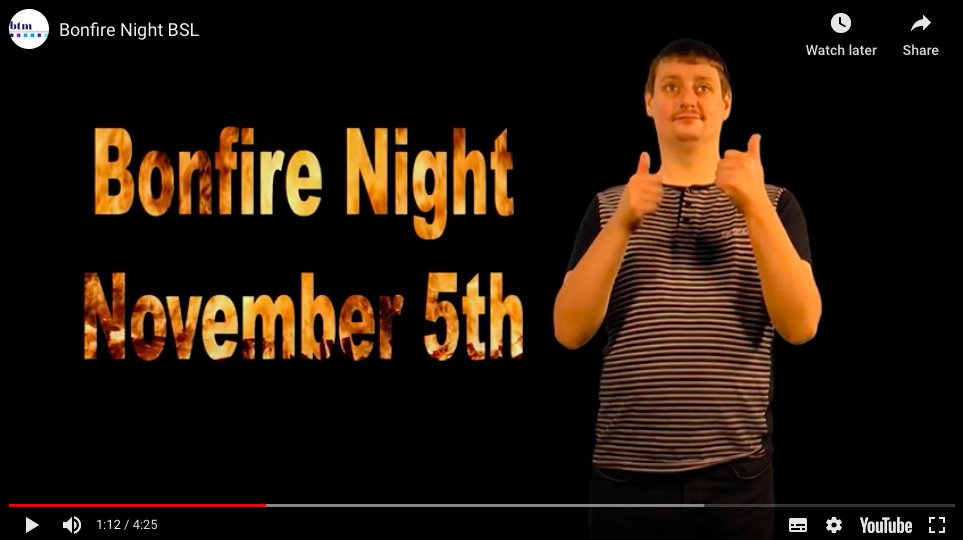 Stay safe this #bonfirenight with this simple and accessible video btmprojects.com/2017/11/02/kee… :)
#staysafe #bonfirenight #fireworknight #inclusivecommunication #informationforall #accessibleinformationproject #accessibleinformation #BSL #BritishSignLanguage