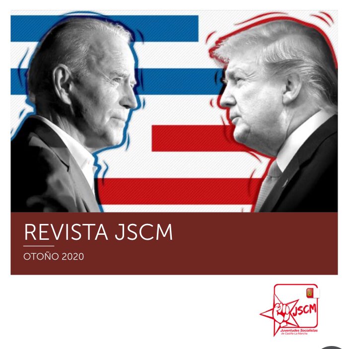 jjsscm's tweet image. ¡Buenos días! 🙋🏻🙋🏼‍♂️

📢 Comenzamos la semana con la edición Otoño de nuestra Revista de Juventudes Socialistas de Castilla-La Mancha 📢 

👉🏽 Consulta en el siguiente enlace los contenidos de esta segunda edición donde incorporamos “la militancia opina”: es.calameo.com/read/006356983…