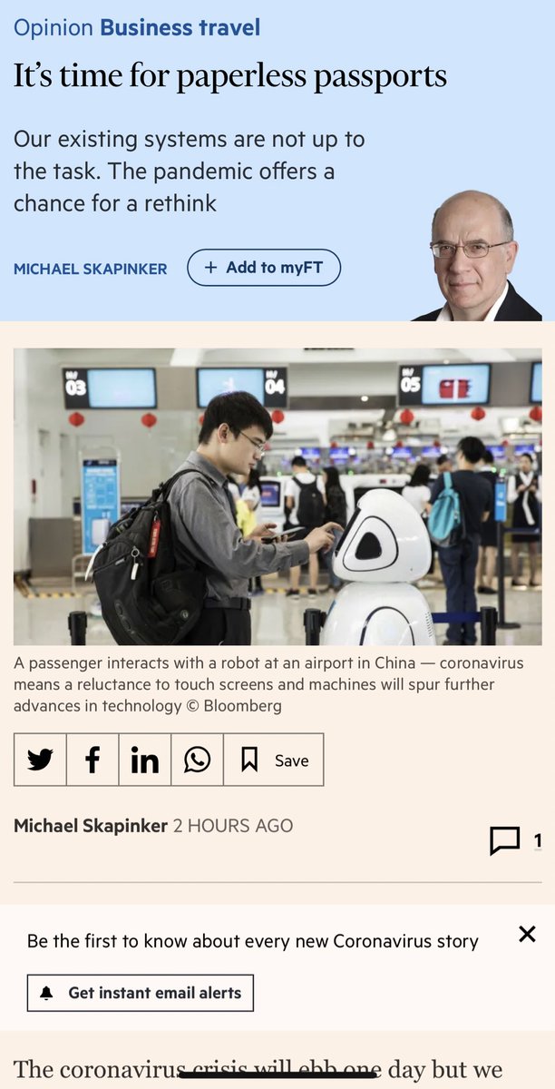 jenzhuscott's tweet photo. It’s time for digital passport - @FT writes about the future of #DigitalIdentify and @MyCommonPass
@commons_prjct
https://t.co/X7hnt0zhaj https://t.co/swJ4WmeXmI