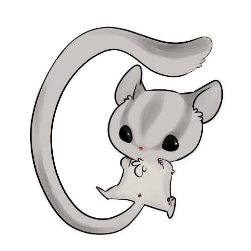 フクロモモンガのtwitterイラスト検索結果 古い順
