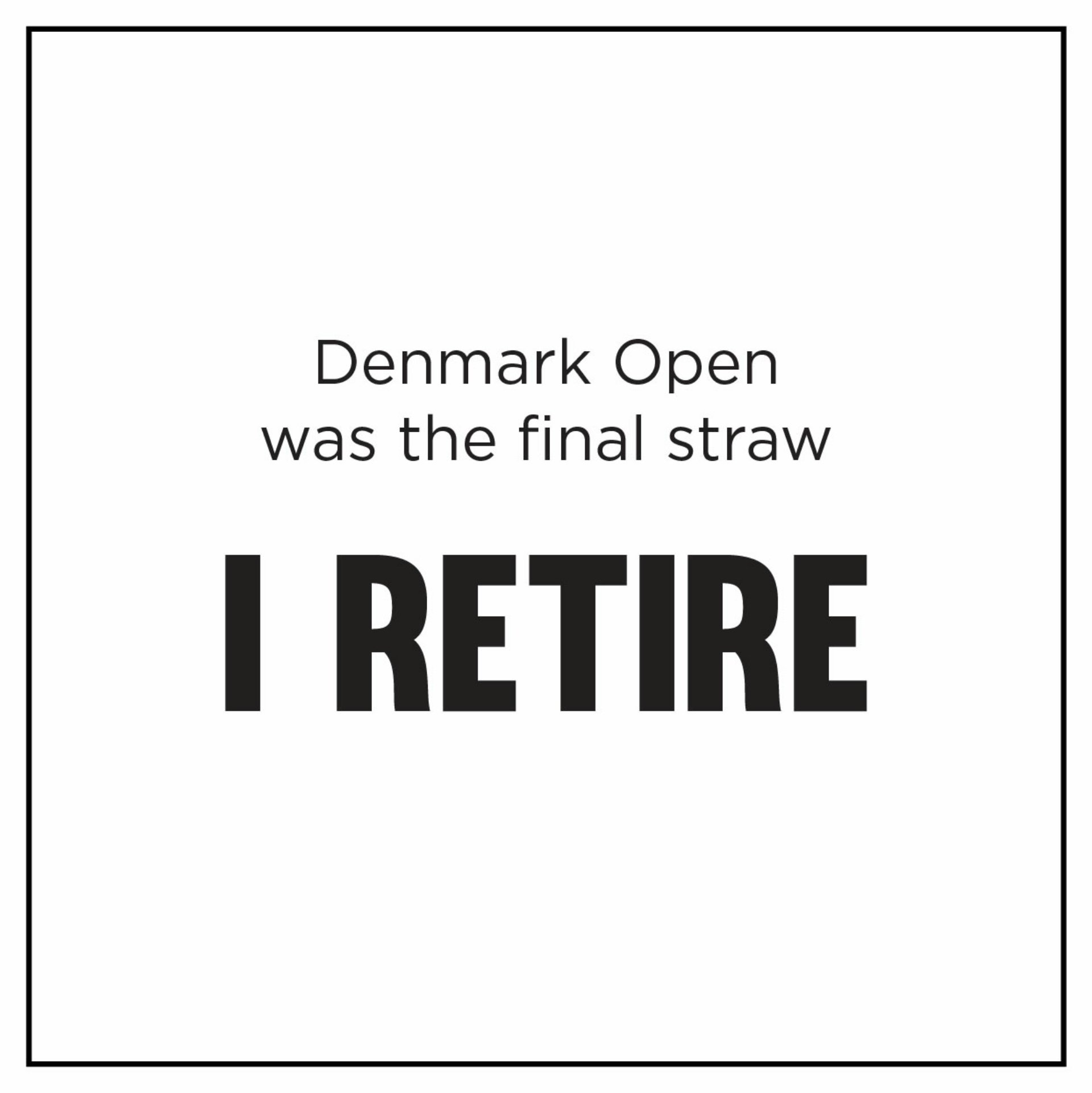 PV Sindhu Retirement? Badminton player PV Sindhu shocked her fans as she wrote 'I retire'. Sindhu wrote Denmark Open was the final straw.