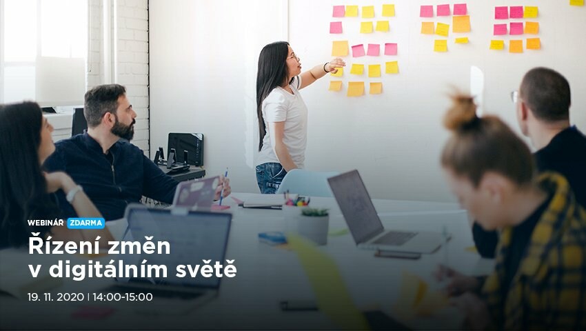 Změny hýbou světem. 🚀  Někdo je přijímá pozitivně, jiní mají rádi věci tak, jak jsou. ❎  Jak se s tím vypořádat? Jak lidem usnadnit přechod na nové technologie a digitální pracovní prostředí? Na to se podíváme na našem dalším webináři: bit.ly/rizeni-zmen