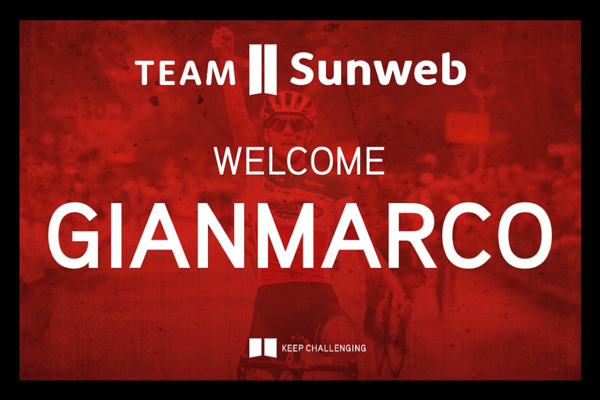 picnicpostnl's tweet photo. Very pleased to reveal 2019 junior Italian champion Gianmarco Garofoli joins #DevoTeamSunweb in 2021! 

🎙"I'm happy with the trust the team have given me. I want to show all my worth in the races I do with them."

🇮🇹#WelcomeGianmarco

🔗https://t.co/utAZ7oxBVc

#KeepChallenging https://t.co/PEPbWNeojf
