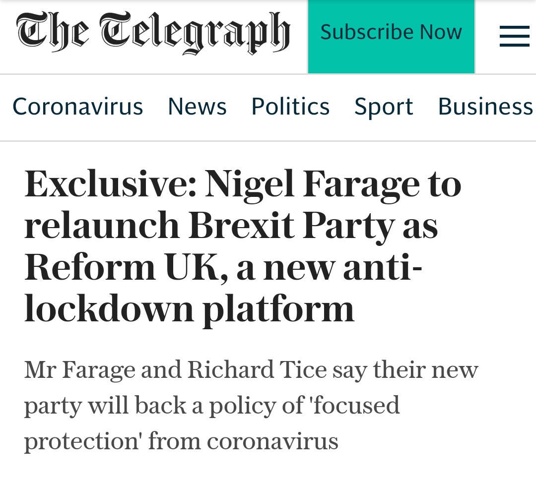 No surprise to see Farage, the IEA, Sikora & the rest of the free-marketeers who brought us Brexit & Trump tapping into this latest divisive income stream which is designed for the benefit of big businesses.It's all so transparent now yet STILL most journalists won't touch it!