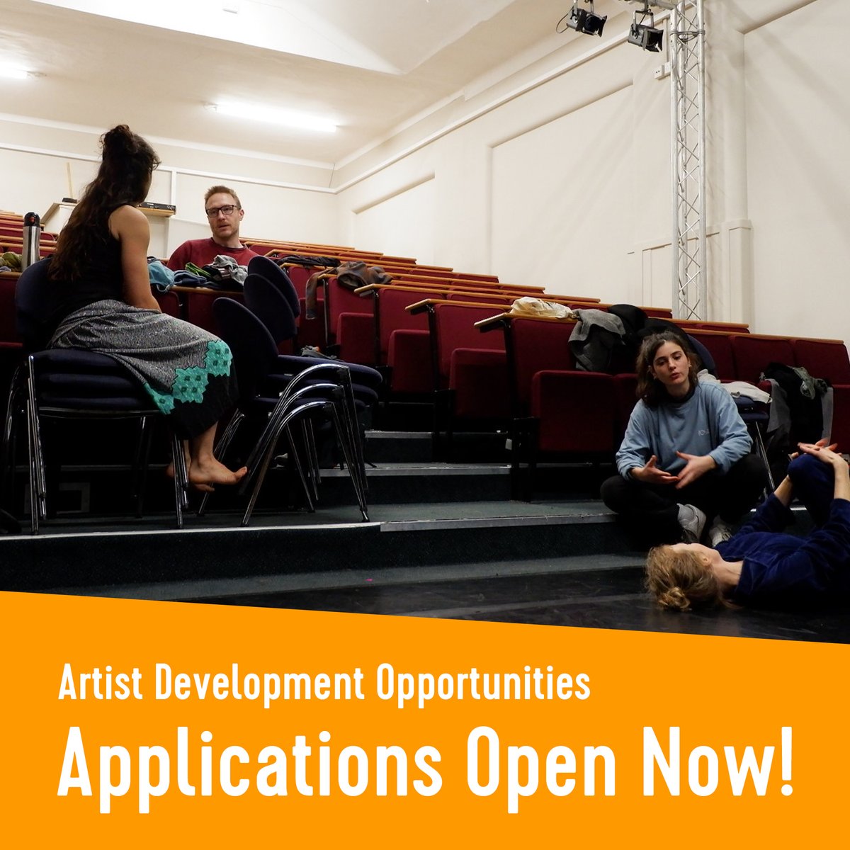 Applications close TOMORROW!

We're offering artists time, space and money to develop new work, and we're particularly keen to hear from artists of colour and d/Deaf or disabled artists.

Apply here:
bit.ly/2zXtu9I