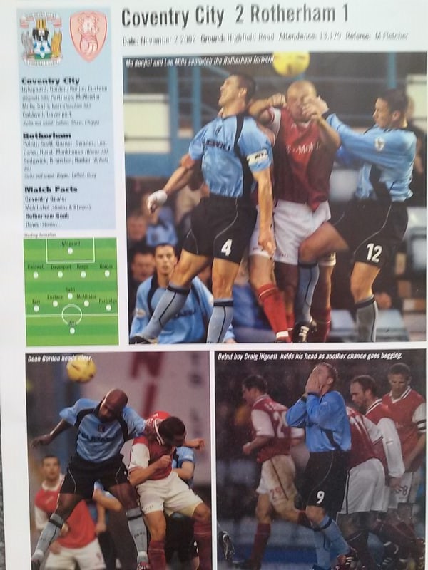 Coventry City Former Players Association || CCFPA
