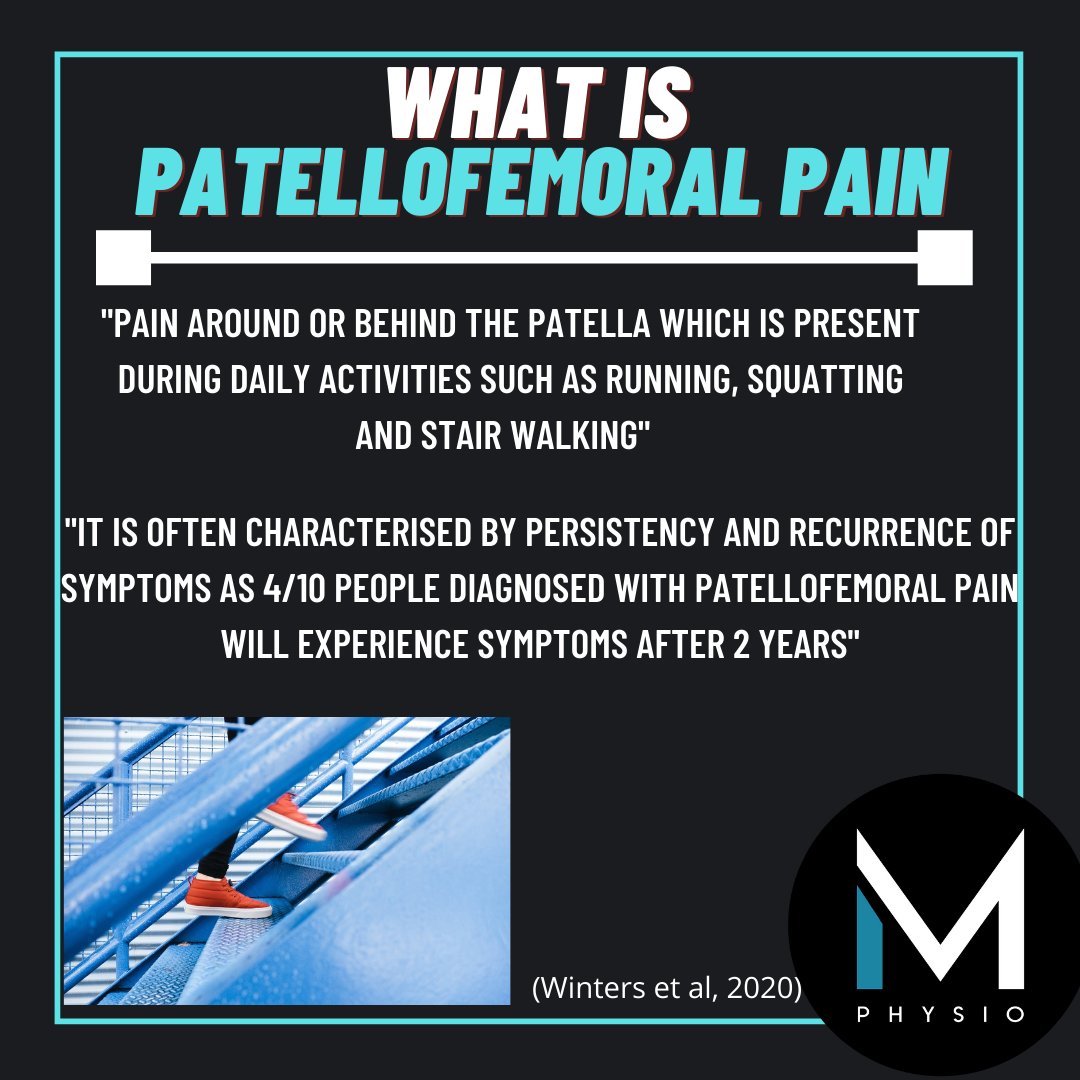 This weeks Injury Series focuses on Patellofemoral Pain.A recent study by Winters et al. (2020) suggested that education AND physical therapy most successful at 3 months.Important to note that a "wait and see" approach should be avoided.See images below for more information