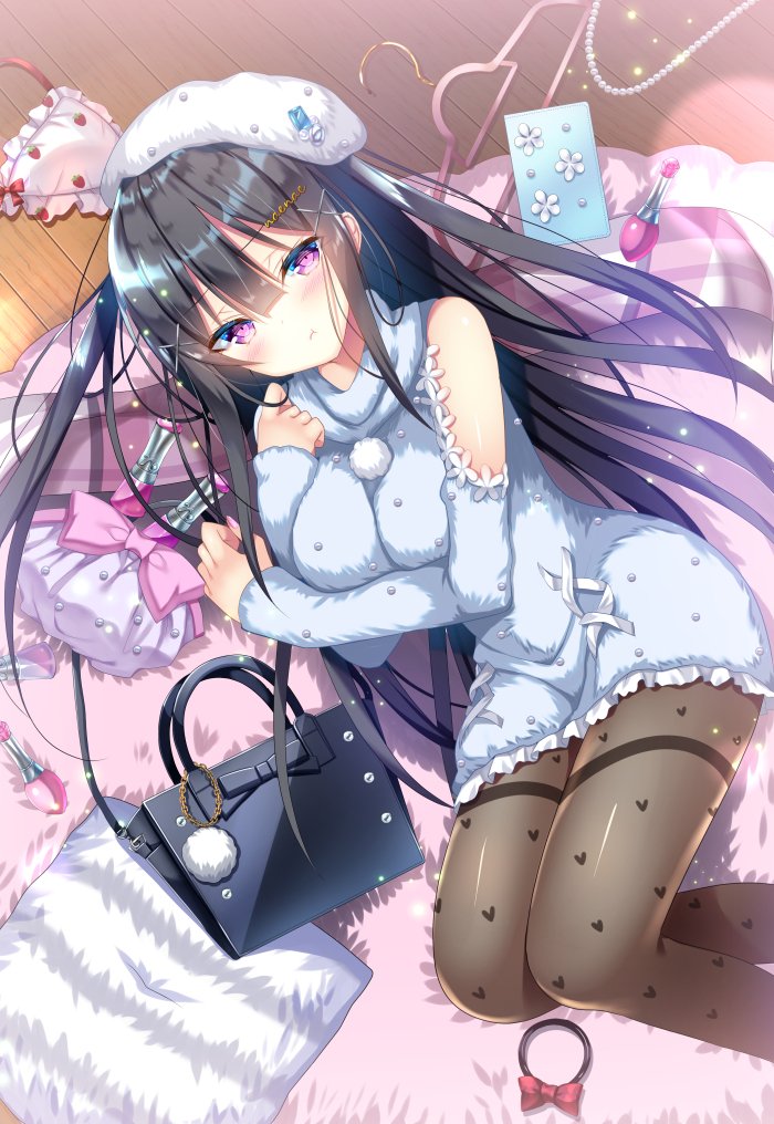 #タイツの日  ストッキングでしゅみません(>_<) 