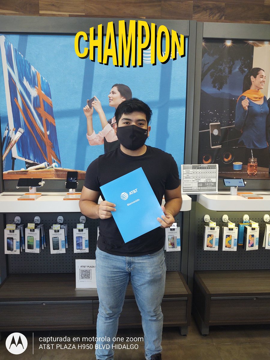 AtH950's tweet photo. Cliente Luis cambiando a la #redmasconfiable #ATT 
Adquiriendo los servicios AT&amp;T 🌐 SIMPLE
Invirtió en  12 meses por adelantado y le regalamos 12 meses más 🤯 
Tu también puedes aprovechar
Visitanos Plaza H950 Blvd Hidalgo Reynosa Tamps 
Leo Alonzo 8991667698 https://t.co/Kx1EjTAnss