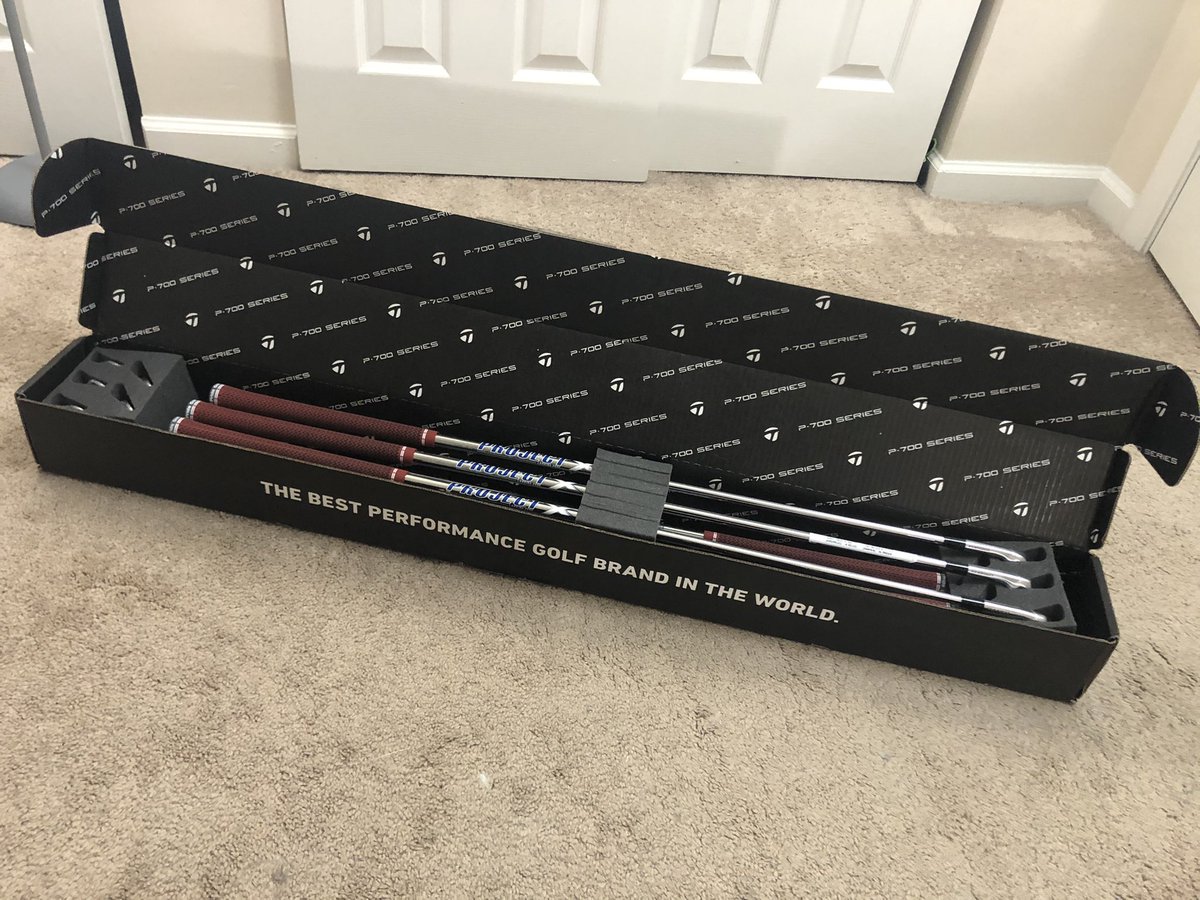 Azu_cappuccino's tweet image. やっとカリフォルニアから届いた…
9月4日の発売日にオーダーして今日やっと。
左利きのMBを待ってた…。
#テーラーメイド #P7MB #TaylorMade