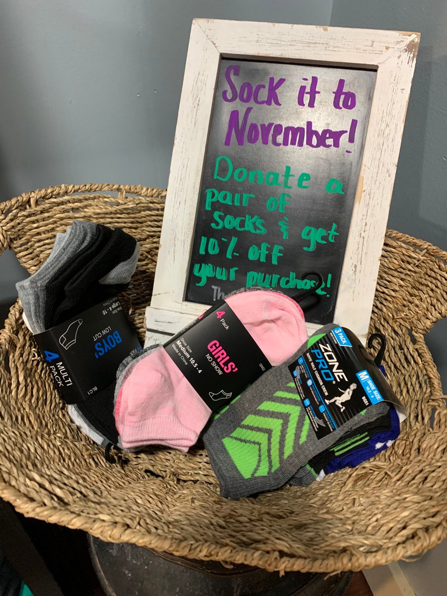 We're excited to partner with Leadership Lincoln County to donate socks to help charities in Lincoln County. 

Stop by, donate a pair of socks and get 10% off of your order. Let's share love to our neighbors.